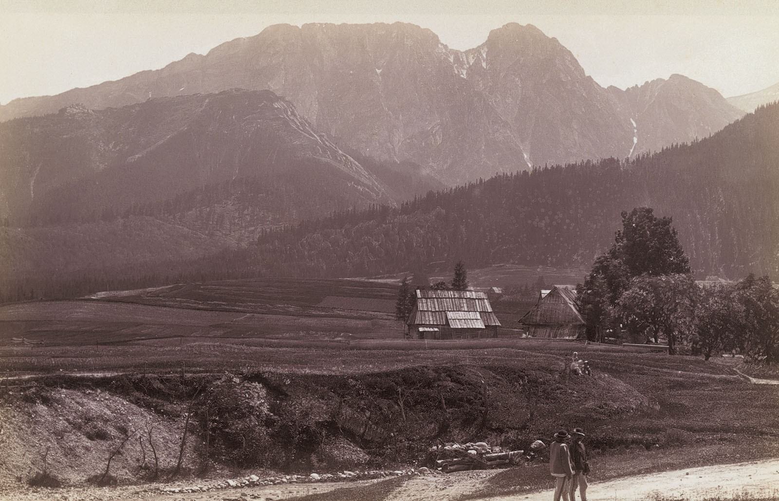 Tatry, Giewont ze Skibówek, Awit Szubert, 1876-1878