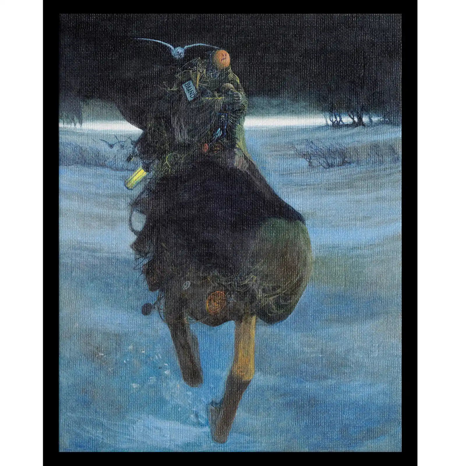 Zdzisław Beksiński obraz Blind