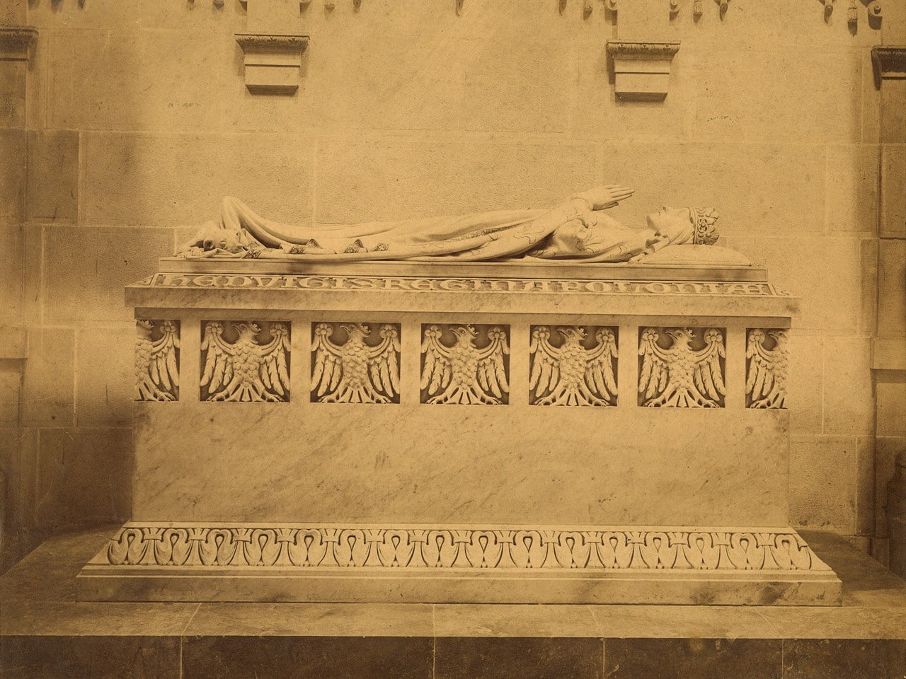 Kraków, Sarkofag królowej Jadwigi, Firma Ignacego Kriegera, 1903