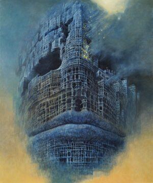 Zdzisław Beksiński, plakat