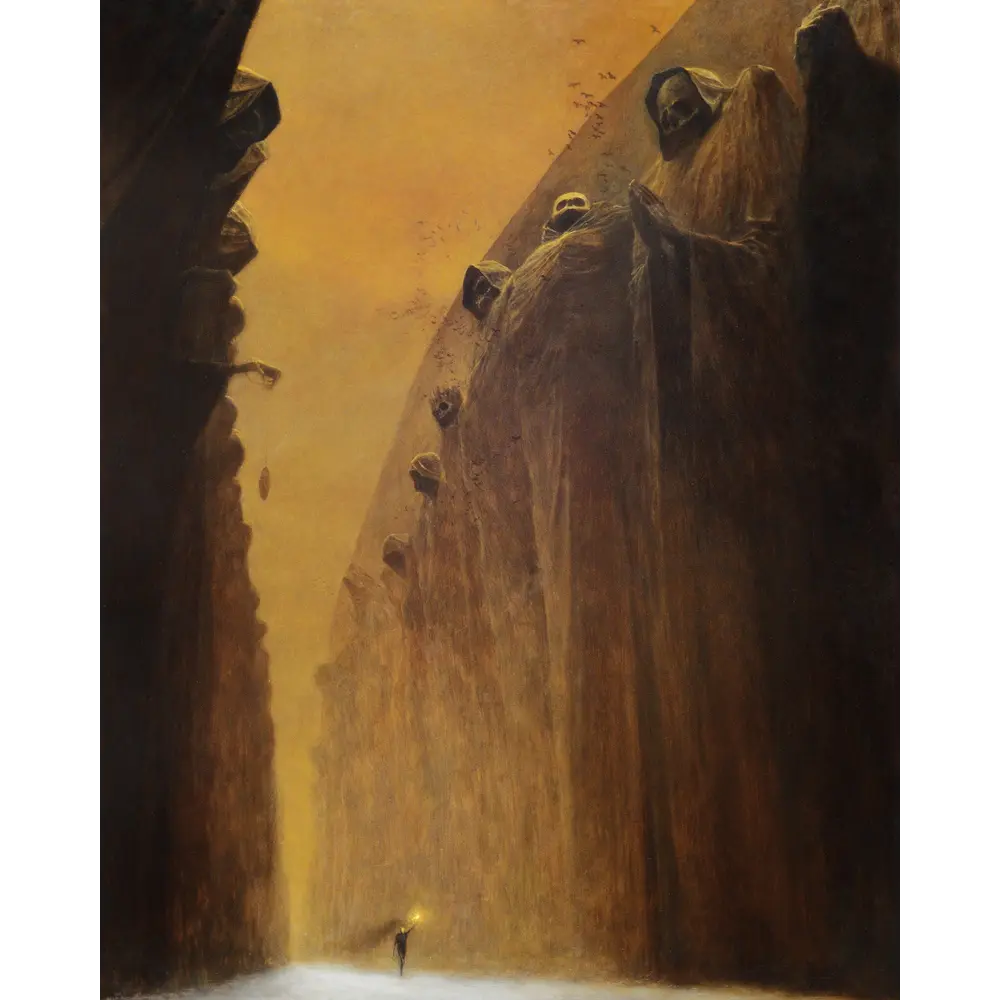 Zdzisław Beksiński plakat AA72