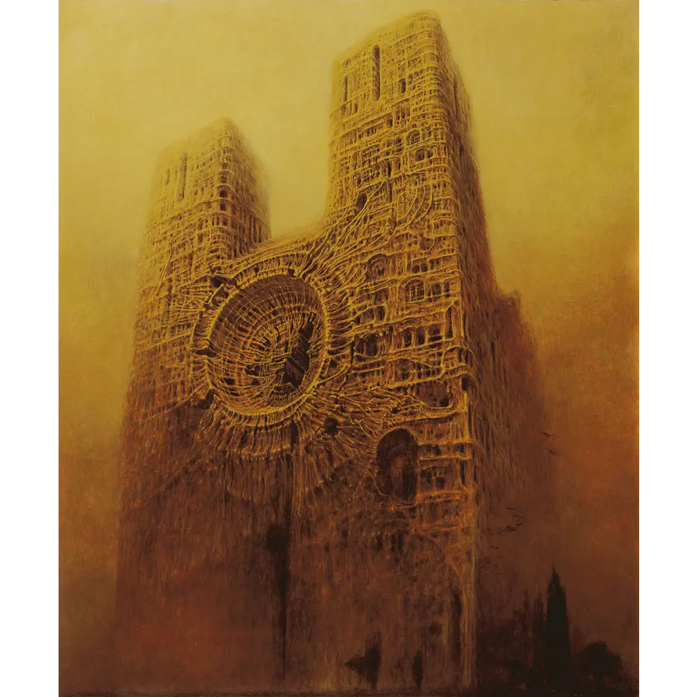 Zdzisław Beksiński plakat AA83