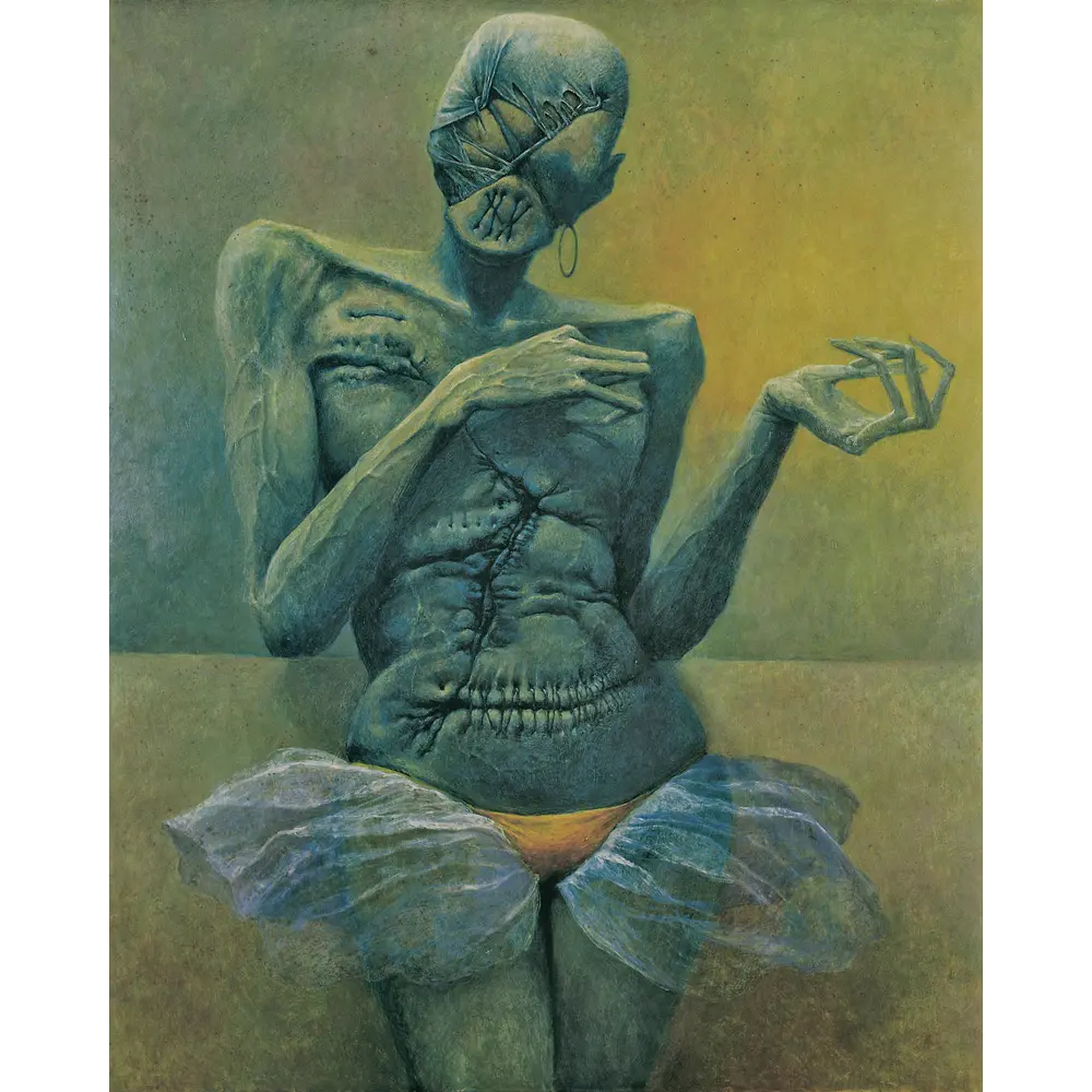Zdzisław Beksiński plakat AB69