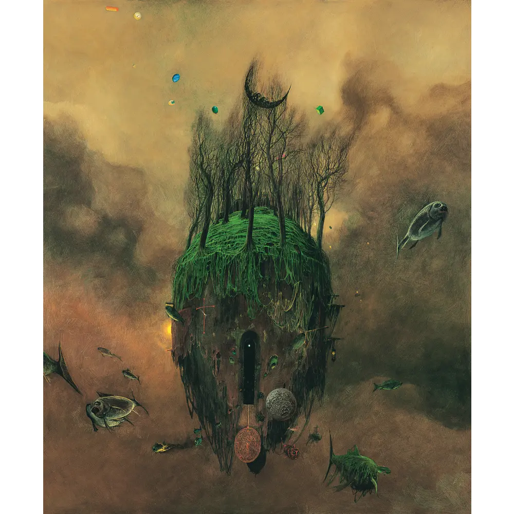 Zdzisław Beksiński plakat AE75