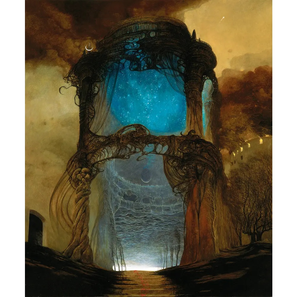 Zdzisław Beksiński plakat AE78