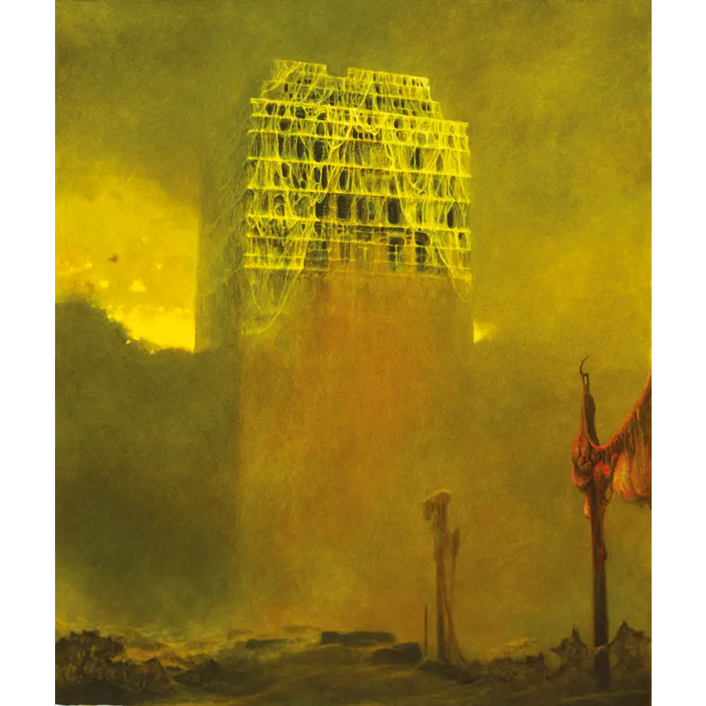 Zdzisław Beksiński plakat BP80