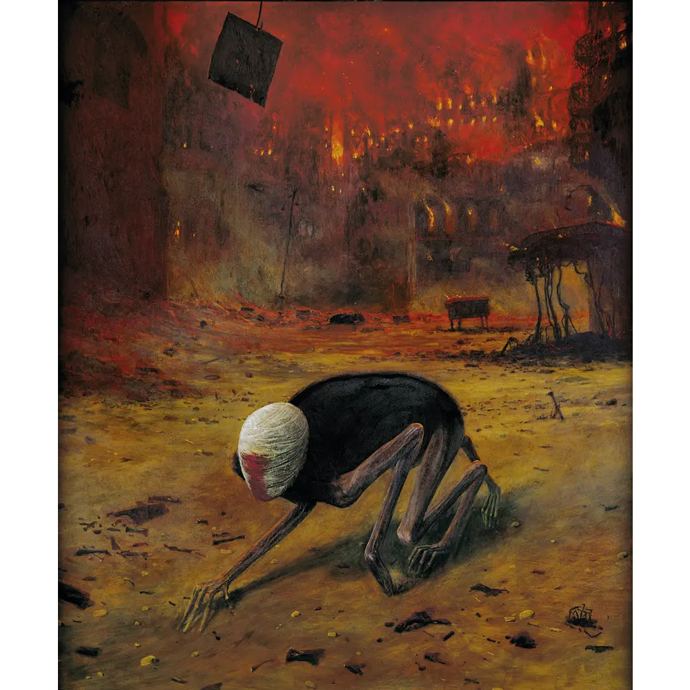 Zdzisław Beksiński plakat BU76