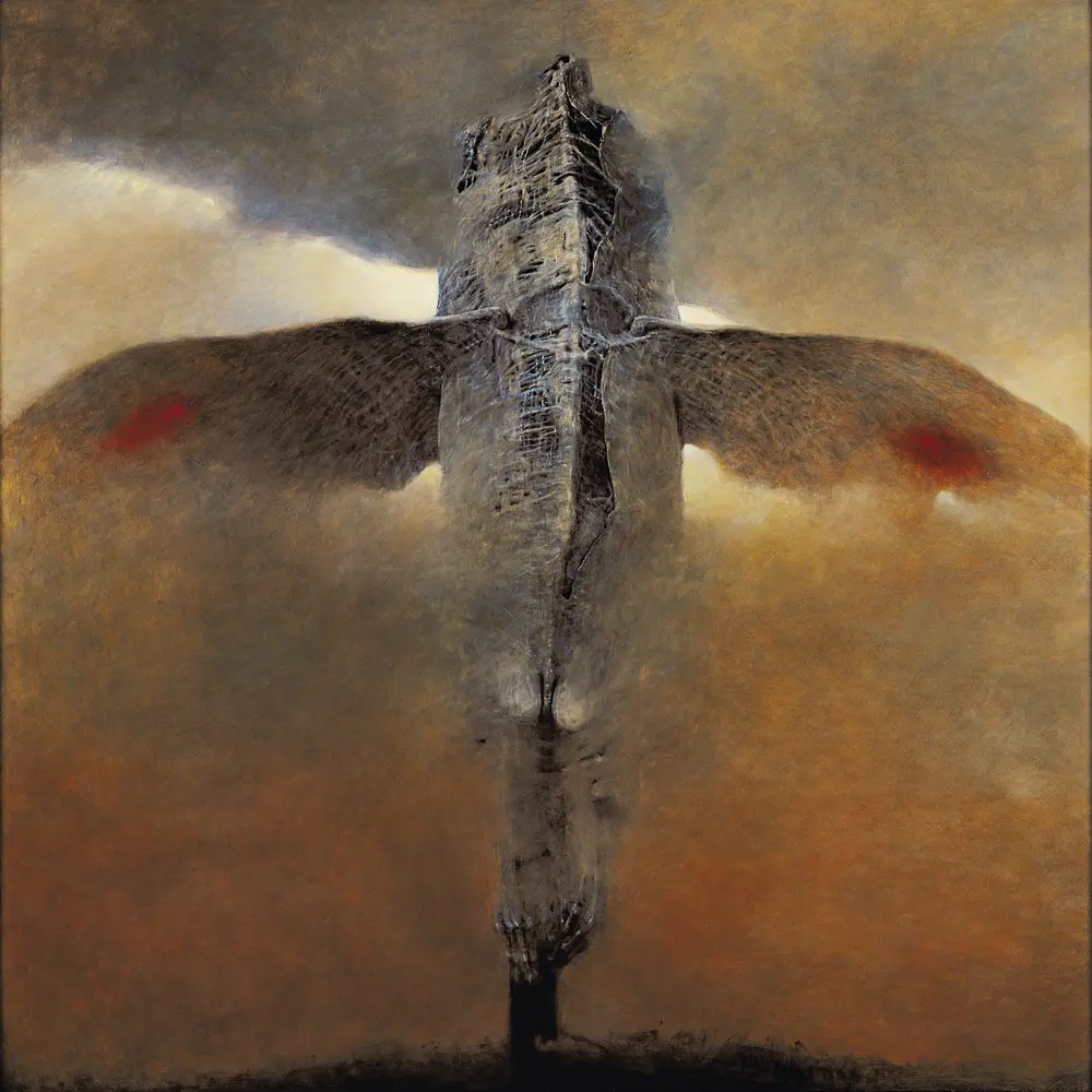 Zdzisław Beksiński plakat XXX 1995