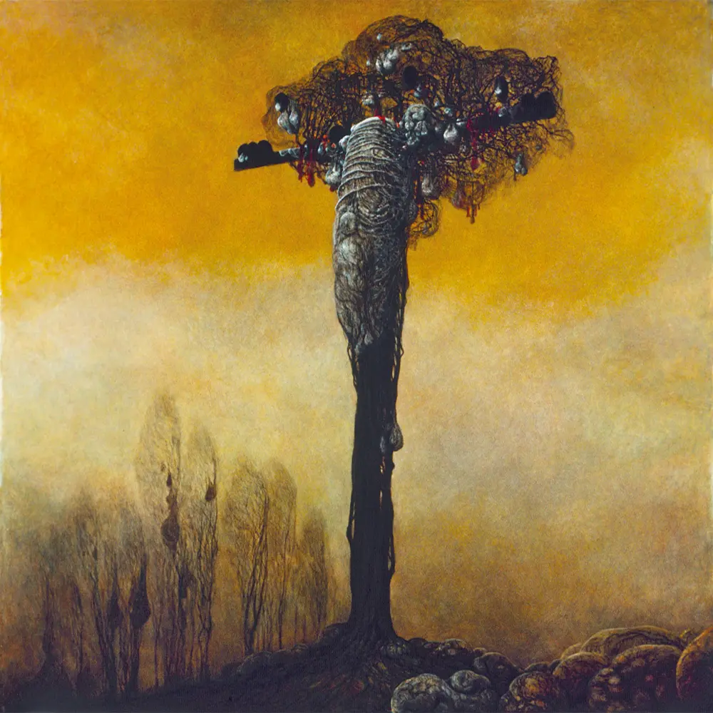 Zdzisław Beksiński plakat XXX lata 80