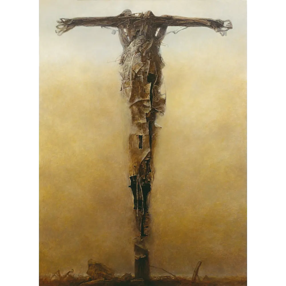 Zdzisław Beksiński plakat XXX ok. 1995