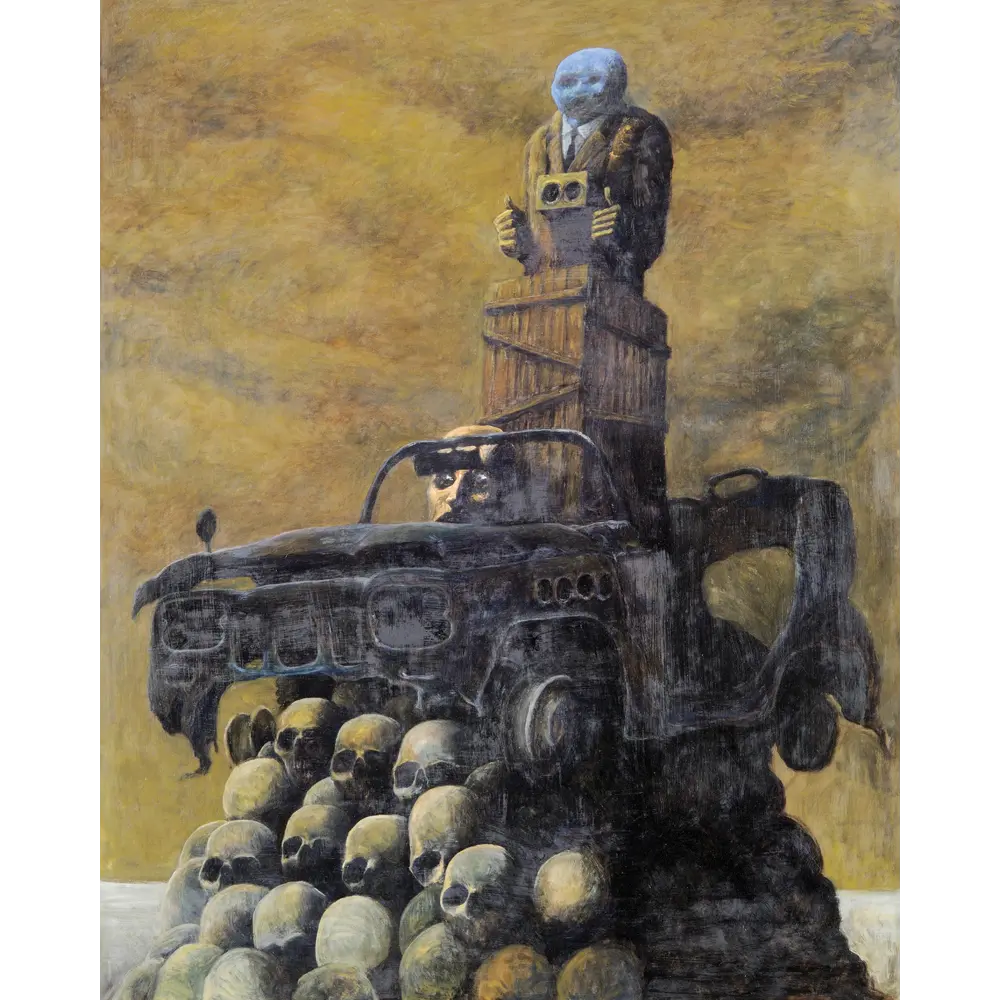 Zdzisław Beksiński plakat XY41