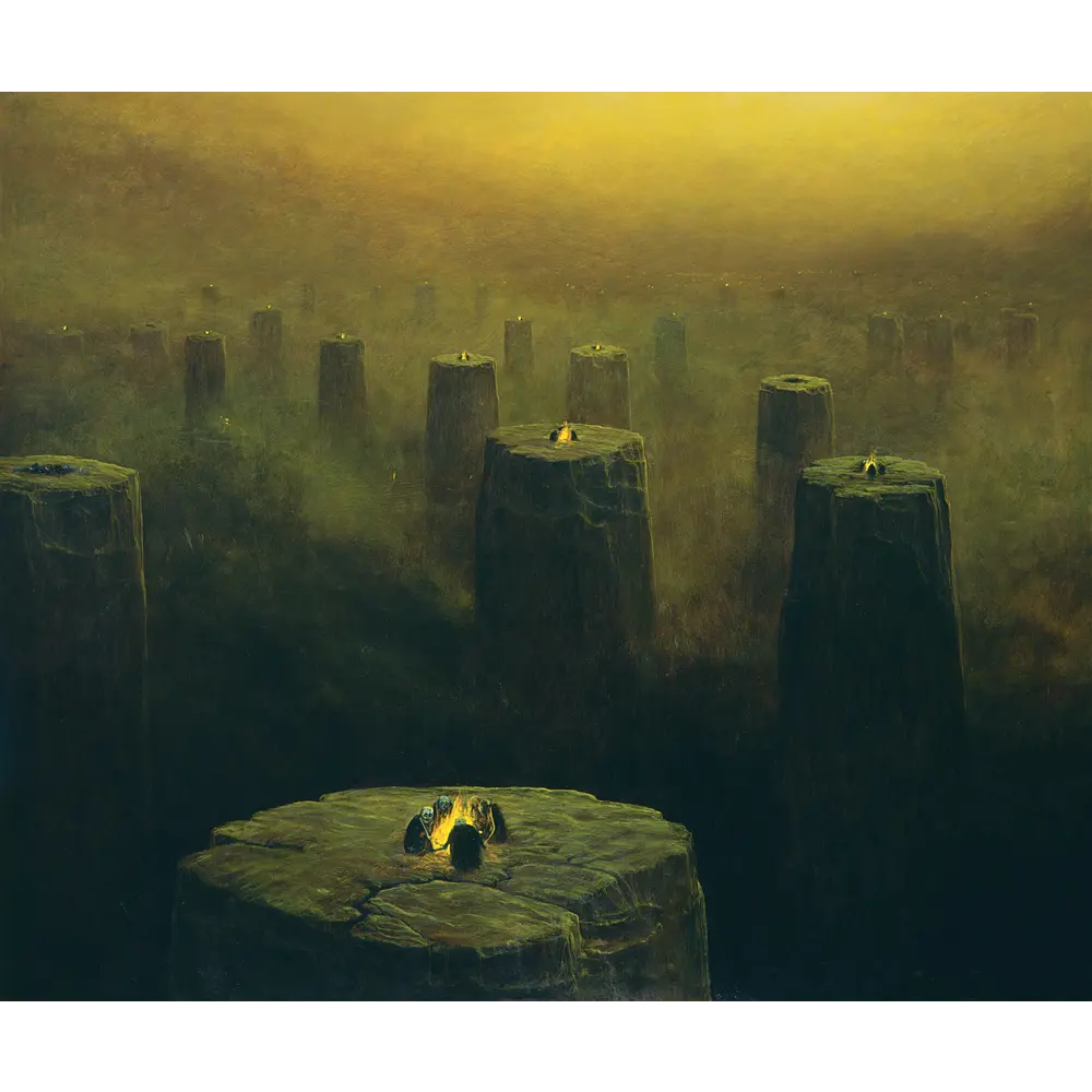 Zdzisław Beksiński plakat AC75