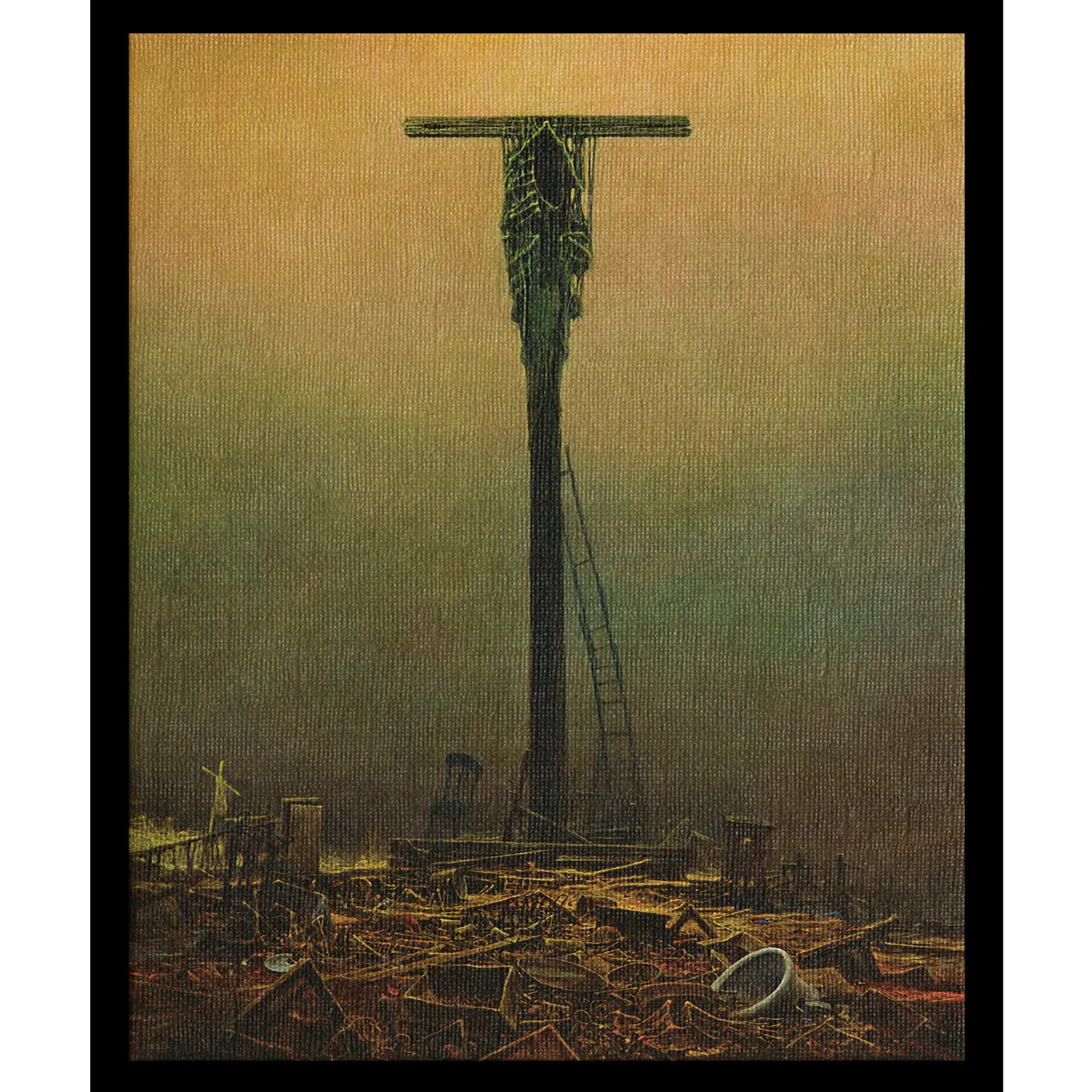 Zdzisław Beksiński obraz AC83