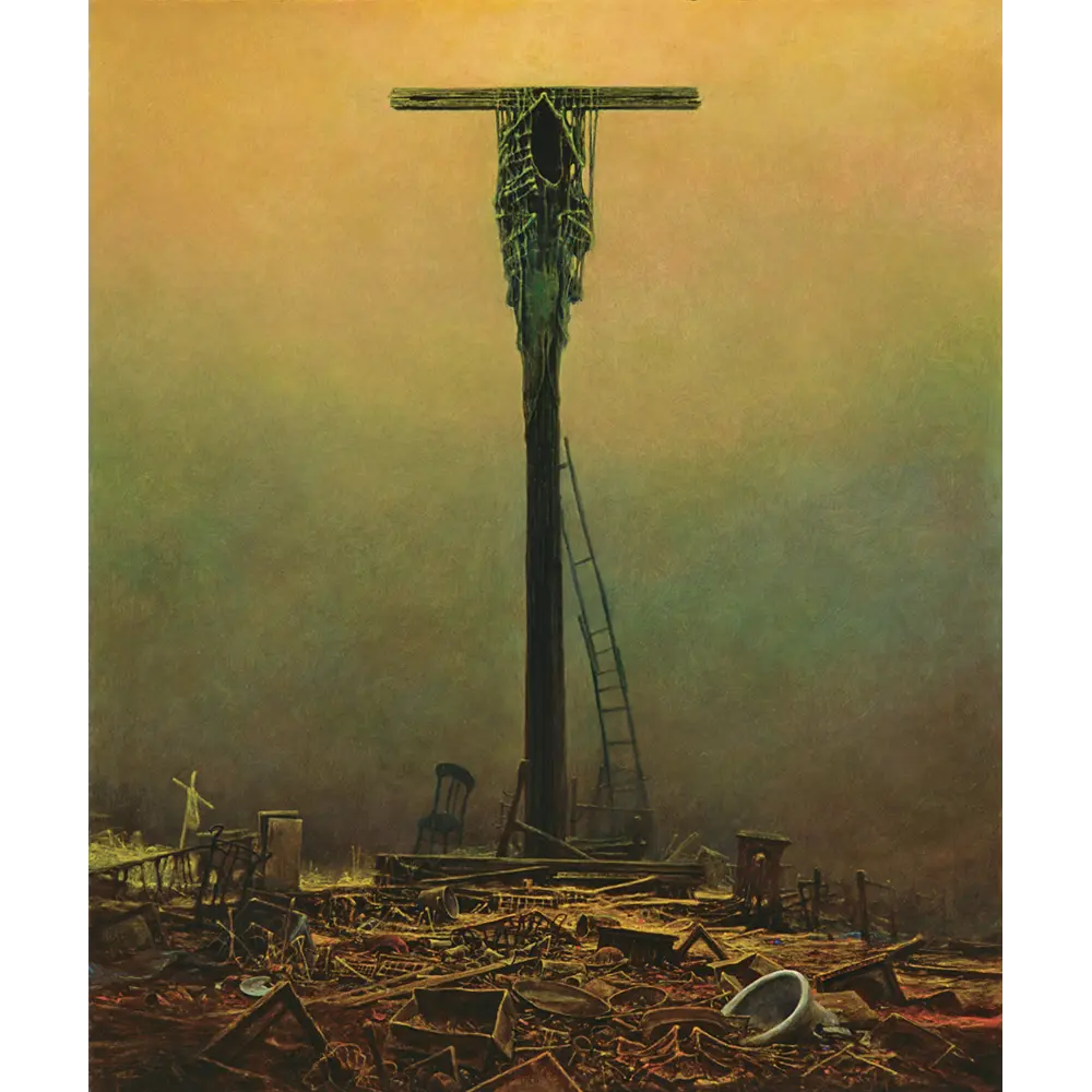 Zdzisław Beksiński plakat AC83