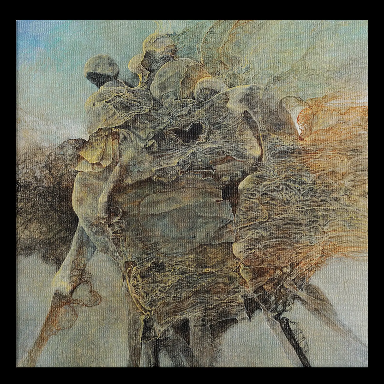 Zdzisław Beksiński obraz LŃ