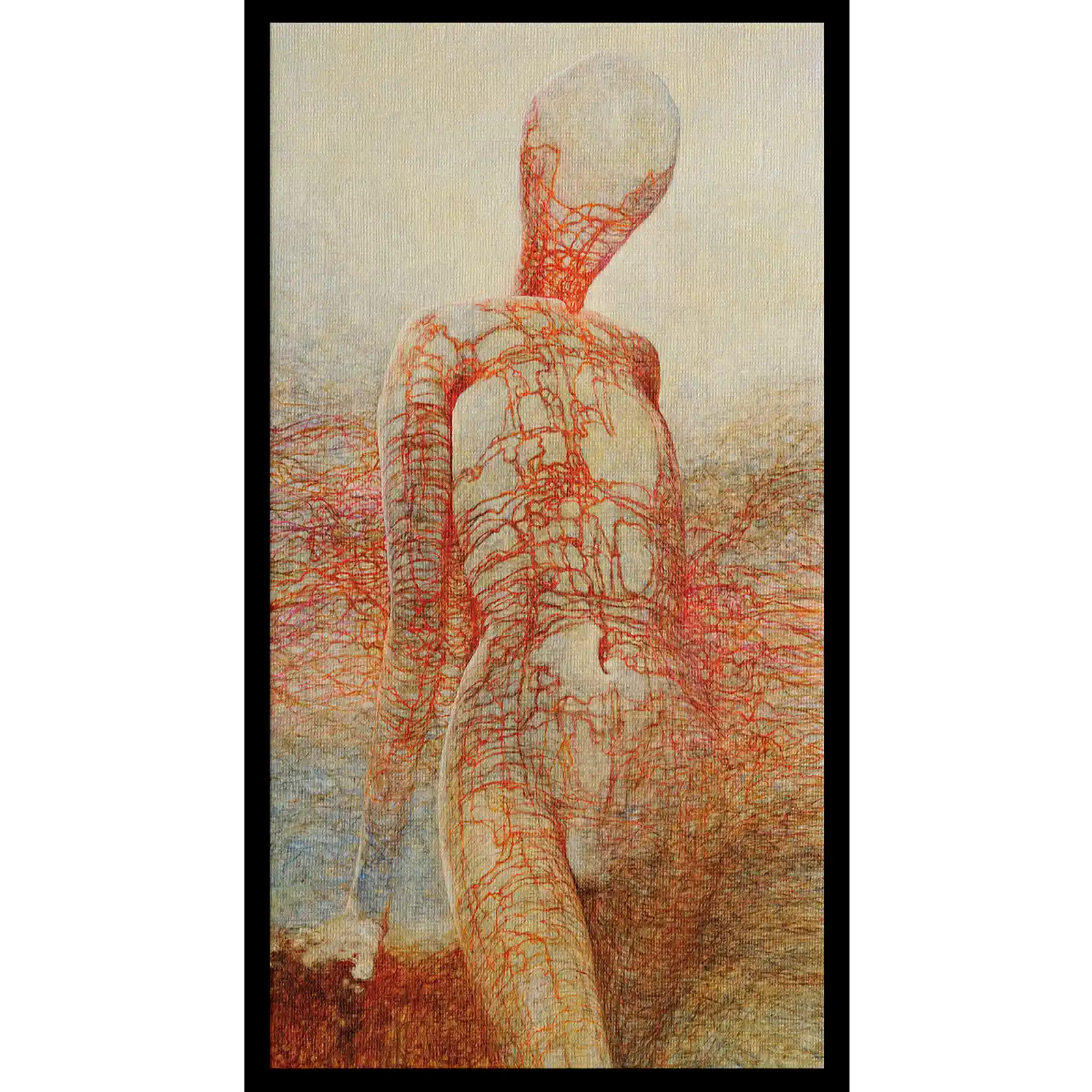 Zdzisław Beksiński obraz HŻ