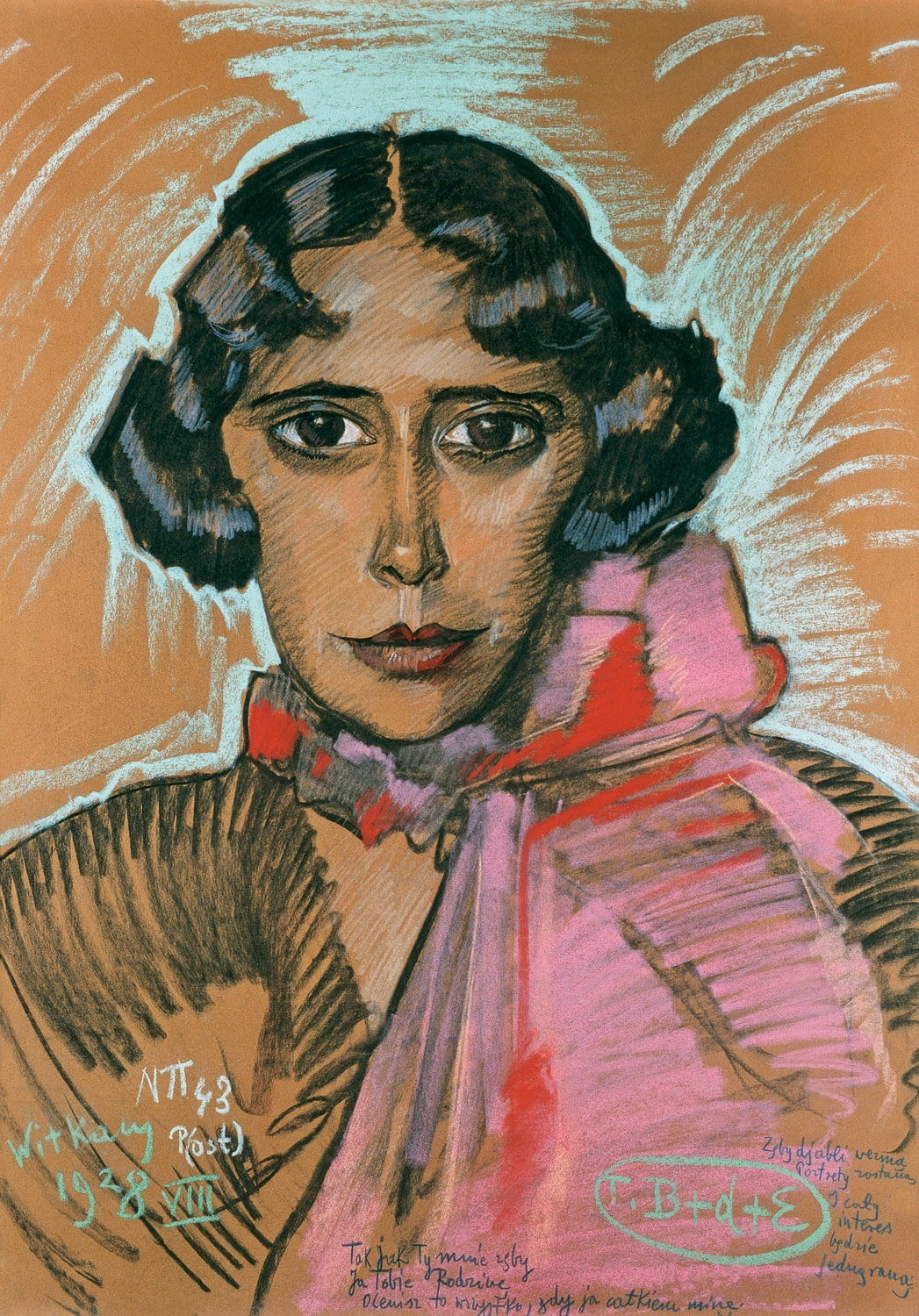 Witkacy obraz Portret Zofii Nawrockiej