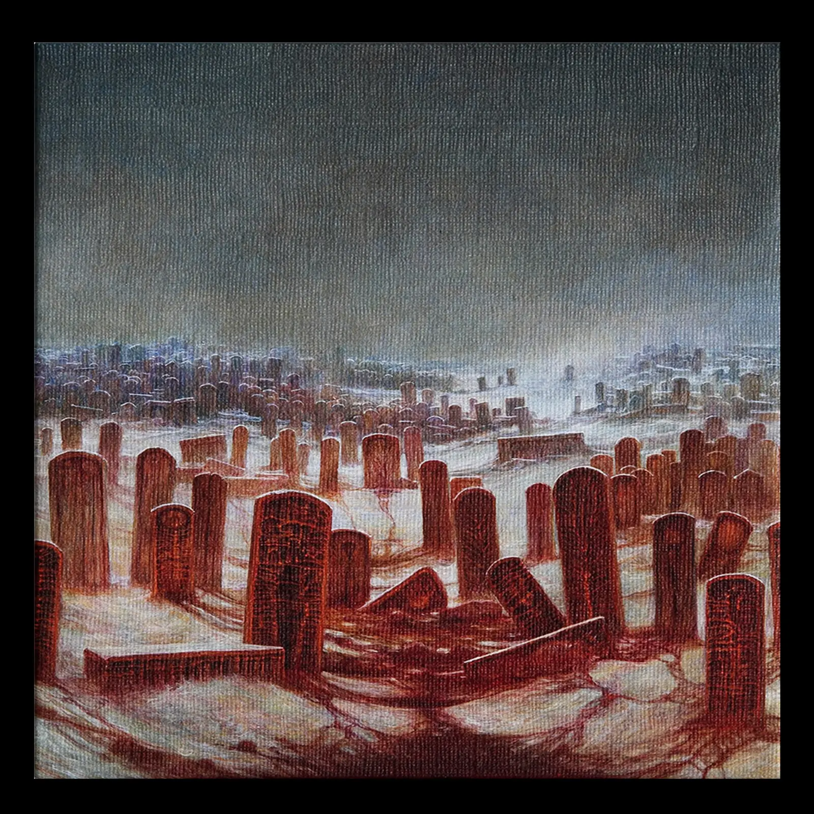 Zdzisław Beksiński obraz XXX 1987