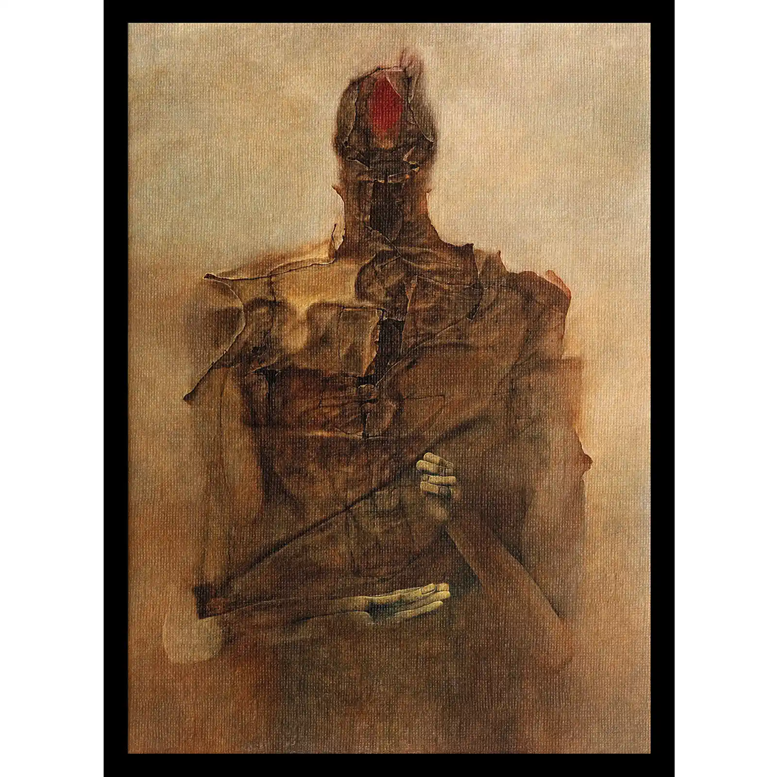 Zdzisław Beksiński obraz XXX lata 90.