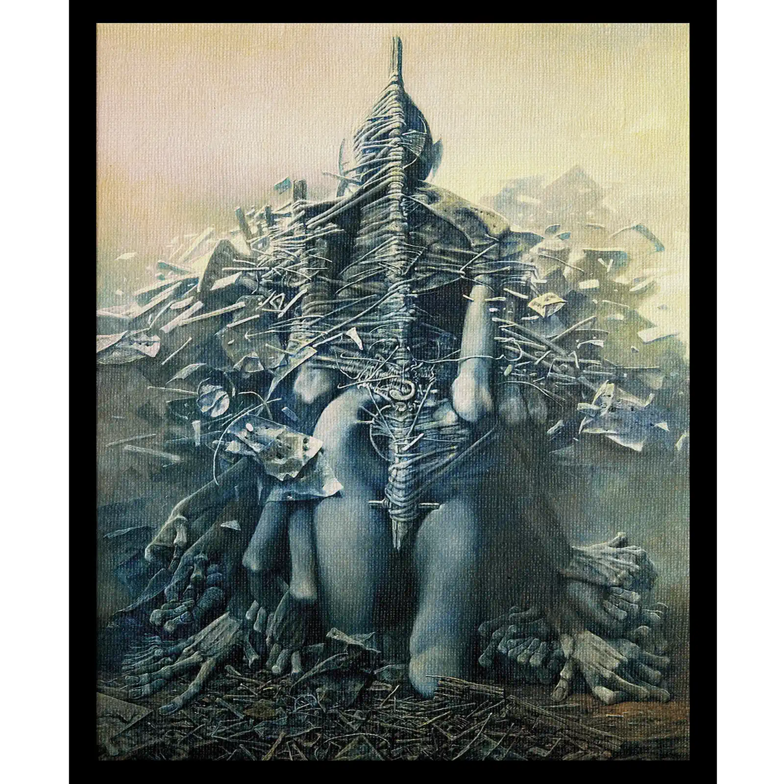 Zdzisław Beksiński obraz YE