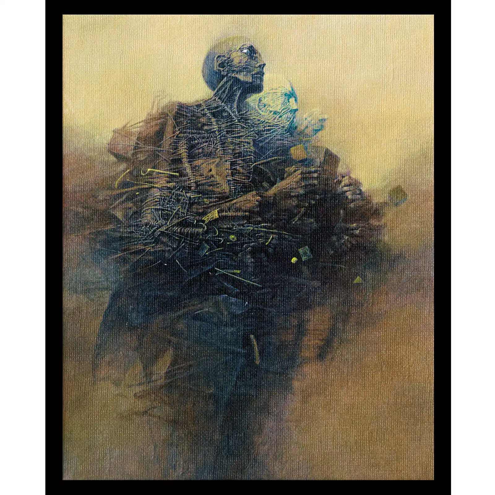 Zdzisław Beksiński obraz BA85