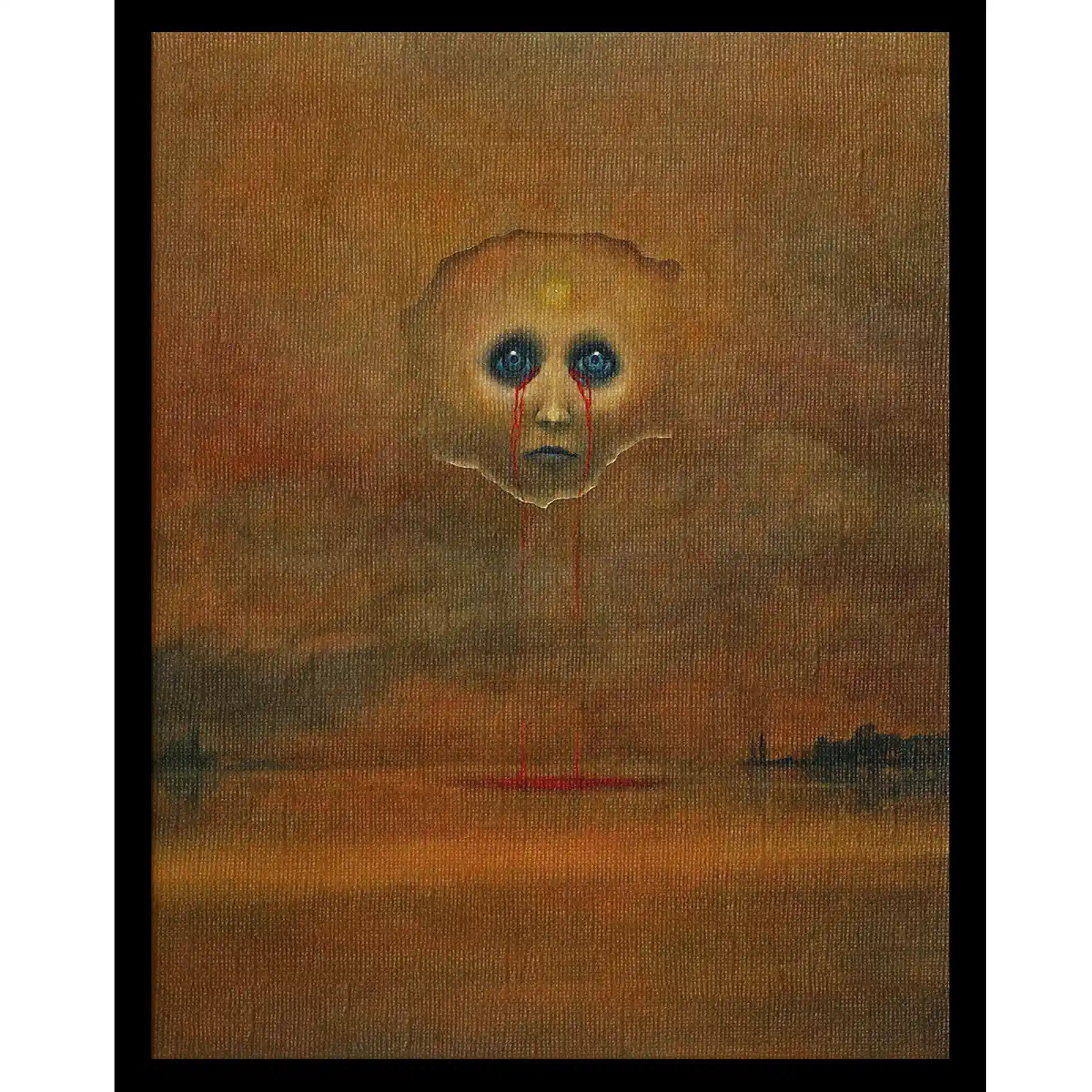 Zdzisław Beksiński obraz XXX 1973