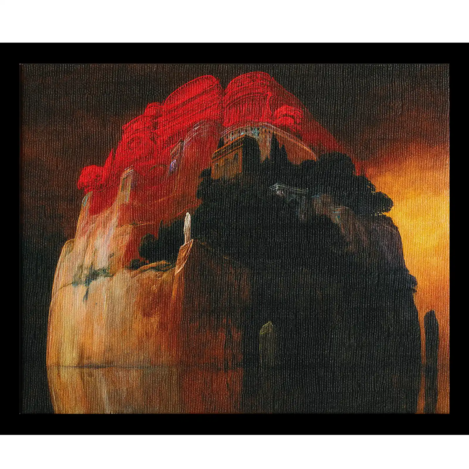 Zdzisław Beksiński obraz XXX 1977