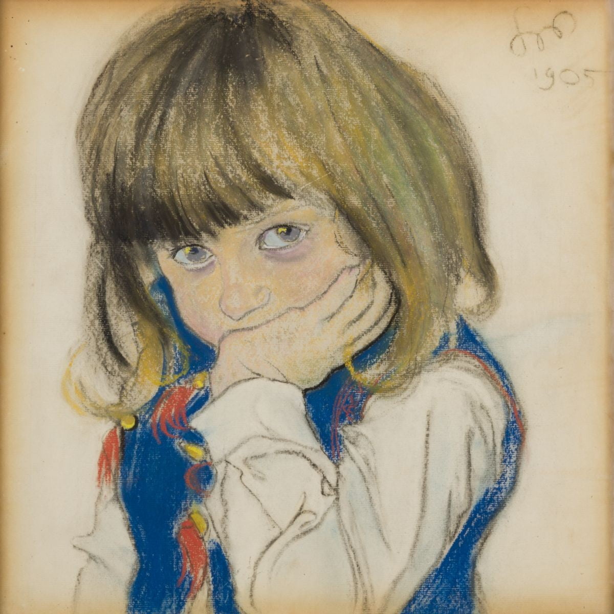 Stanisław Wyspiański obraz Portret Józia Feldmana