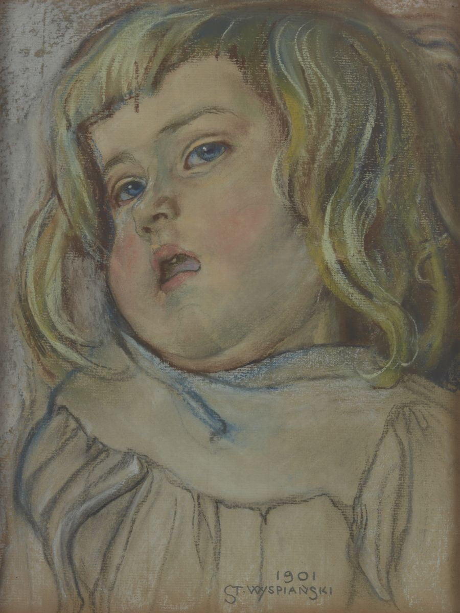 Stanisław Wyspiański obraz Staś – portret synka E.J. Chronowskiego