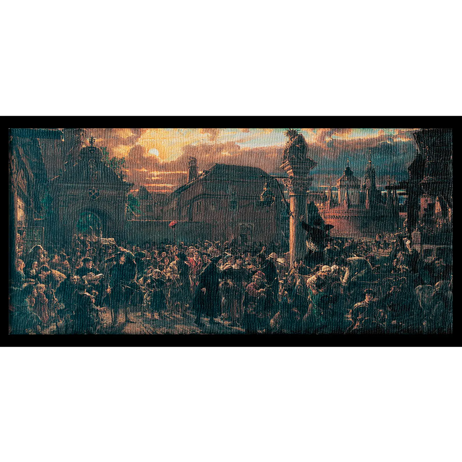 Jan Matejko obraz Wyjście żaków z Krakowa w roku 1549