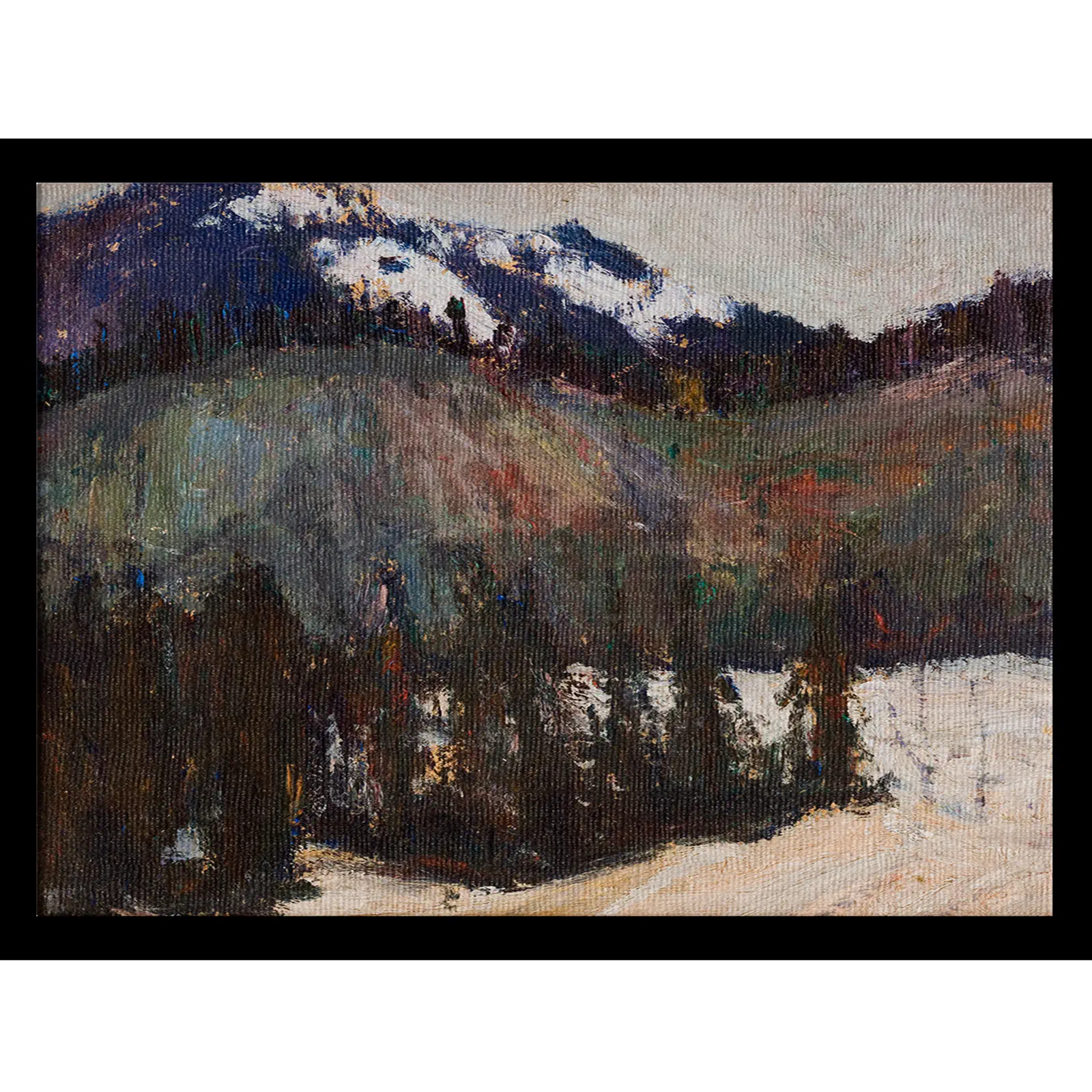 Jan Stanisławski obraz Tatry w zimie