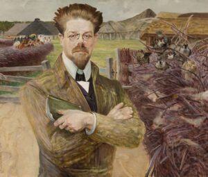 Jacek Malczewski, Portret Władysława Reymonta, 1905