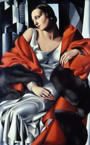 Tamara Łempicka - Portrait of Mrs. Boucard