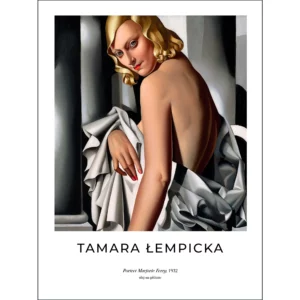 Tamara Łempicka plakat Portret Marjorie Ferry kadr