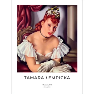 Tamara Łempicka plakat W operze kadr