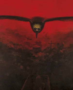 Zdzisław Beksiński obraz BB70 - obrazek 6