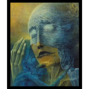 Zdzisław Beksiński obraz BG78, 72×60 cm blejtram – dostępny