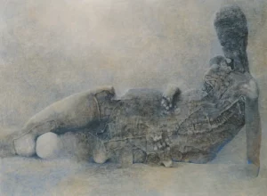 Zdzisław Beksiński obraz C9 - obrazek 6