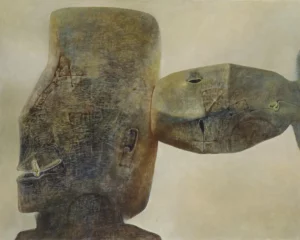Zdzisław Beksiński obraz YŃ - obrazek 6