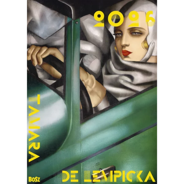 Kalendarz Tamara Łempicka 2026 A3 wzór 1