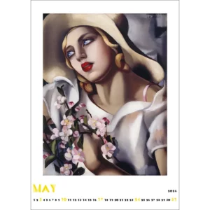 Kalendarz Tamara de Lempicka 2026 A3 wzór 1 - obrazek 7
